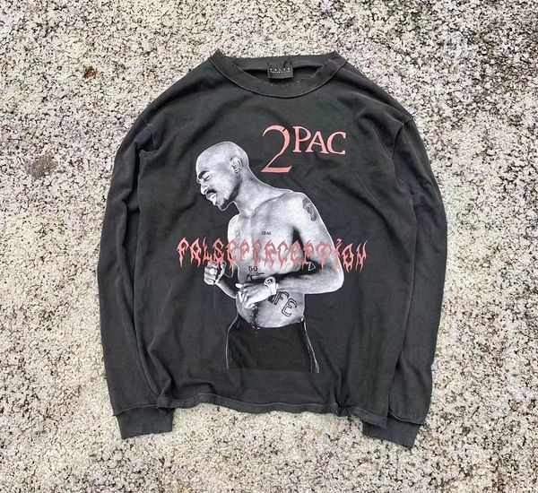 ment shirts long sleeve false perception printed tee tshirts men's womens hip hop basic high street t-shirts size, White;black 
ment shirts long sleeve false perception printed tee tshirts men's womens hip hop basic high street t-shirts size, White;black