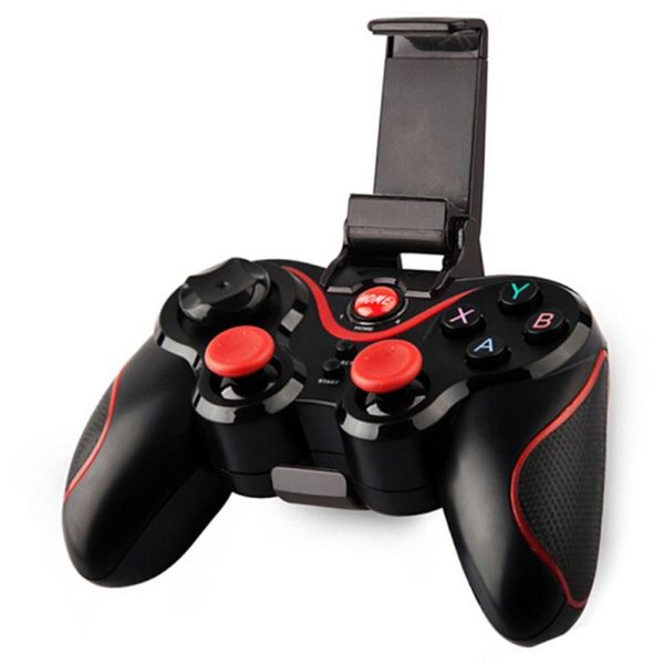 game controllers & joysticks wireless bluetooth joystick for mobile phone tablet tv box holder flexible and comfortable gamepad controller
game controllers & joysticks wireless bluetooth joystick for mobile phone tablet tv box holder flexible and comfortable gamepad controller