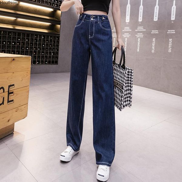 women's jeans houthion high waist women's denim fashion wide leg pocket zipper pants summer korean casual solid color, Blue
women's jeans houthion high waist women's denim fashion wide leg pocket zipper pants summer korean casual solid color, Blue
