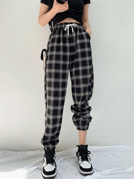 women's pants & capris will loose wind restoring ancient ways is black and white grid casual women show tall waist smoke strand feet st, Black;white
women's pants & capris will loose wind restoring ancient ways is black and white grid casual women show tall waist smoke strand feet st, Black;white