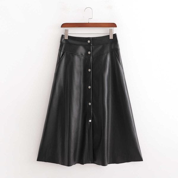 skirts xd 3235- autumn europe and the united states women's pu leather midi 7upt, Black
skirts xd 3235- autumn europe and the united states women's pu leather midi 7upt, Black