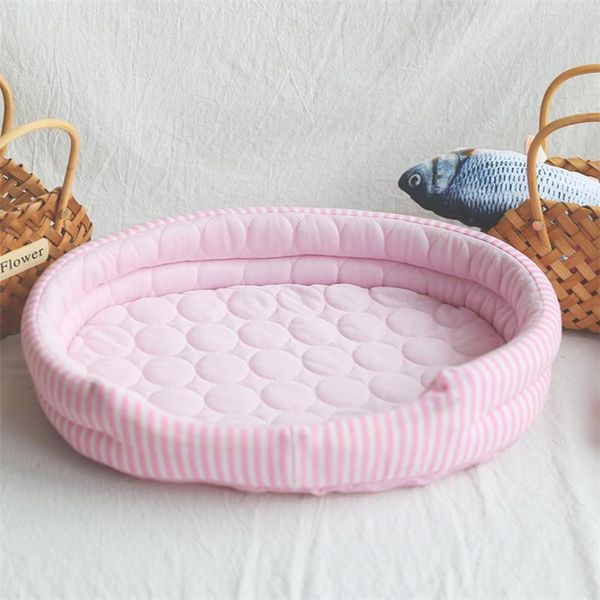 kennels & pens pet bed summer cooling dog pad cold silk moisture-proof cooler sofa mats for small and large puppy portable car cat cushion
kennels & pens pet bed summer cooling dog pad cold silk moisture-proof cooler sofa mats for small and large puppy portable car cat cushion
