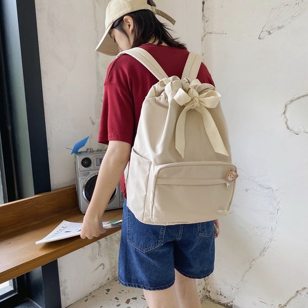 fashion backpack women solid color shoulder bag preppy style casual for teenage girls school bag summer female new backpack 210303
fashion backpack women solid color shoulder bag preppy style casual for teenage girls school bag summer female new backpack 210303
