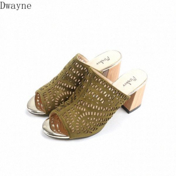 2020 new summer european fashion high heeled breathable hollow leisure half drag fish mouth slippers v8a1#, Black
2020 new summer european fashion high heeled breathable hollow leisure half drag fish mouth slippers v8a1#, Black