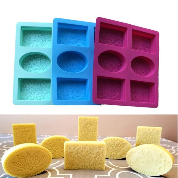 craft tools 6 cavity rectangle oval silicone soap mold bar bake mould tray homemade making
craft tools 6 cavity rectangle oval silicone soap mold bar bake mould tray homemade making