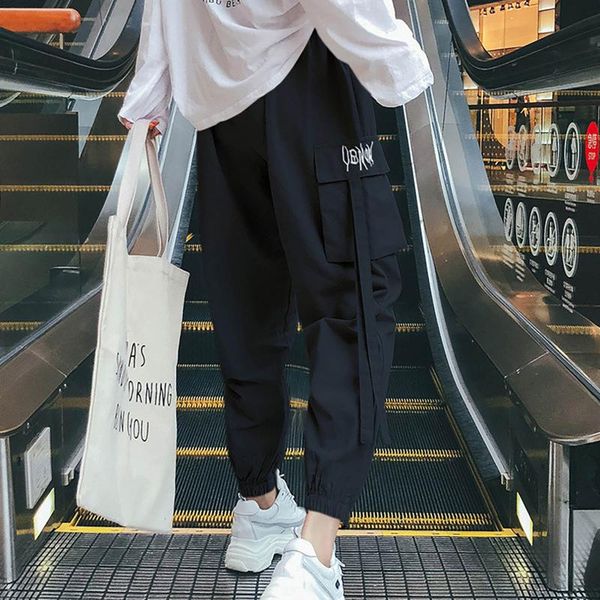 women's pants & capris ladies overalls casual fashion tied feet slim loose fashionable and comfortable, Black;white
women's pants & capris ladies overalls casual fashion tied feet slim loose fashionable and comfortable, Black;white