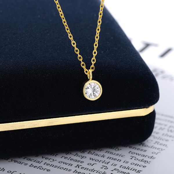 pendant necklaces simple cute tiny round circle necklace stainless steel love cubic crystal zirconia party jewelry for girl 2021, Silver
pendant necklaces simple cute tiny round circle necklace stainless steel love cubic crystal zirconia party jewelry for girl 2021, Silver