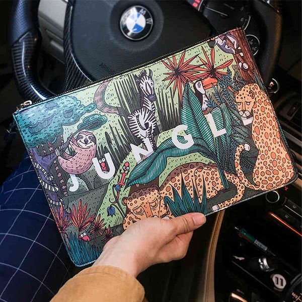 wallet korean leisure printing hand bag large capacity fashionable men's street portable envelope file, Red;black
wallet korean leisure printing hand bag large capacity fashionable men's street portable envelope file, Red;black