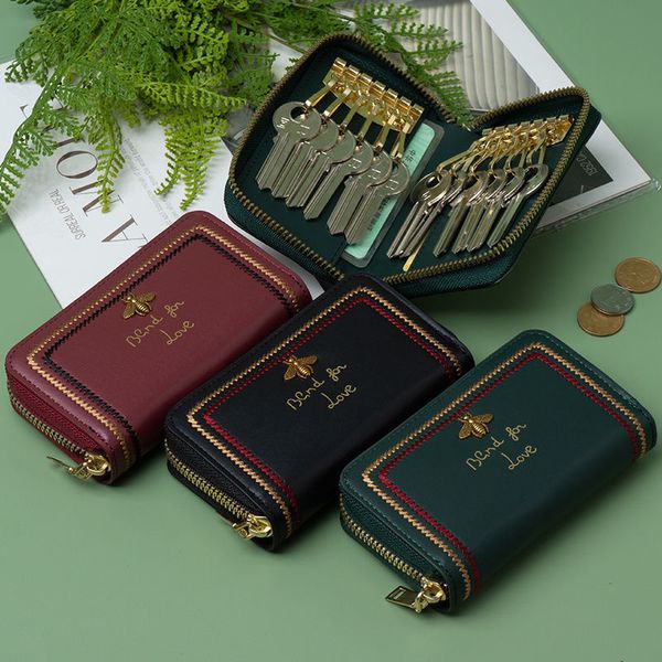 2022 luxurys designer bags key bag male large-capacity multi-functional high-end female exquisite simple household key bag card, Red;black
2022 luxurys designer bags key bag male large-capacity multi-functional high-end female exquisite simple household key bag card, Red;black