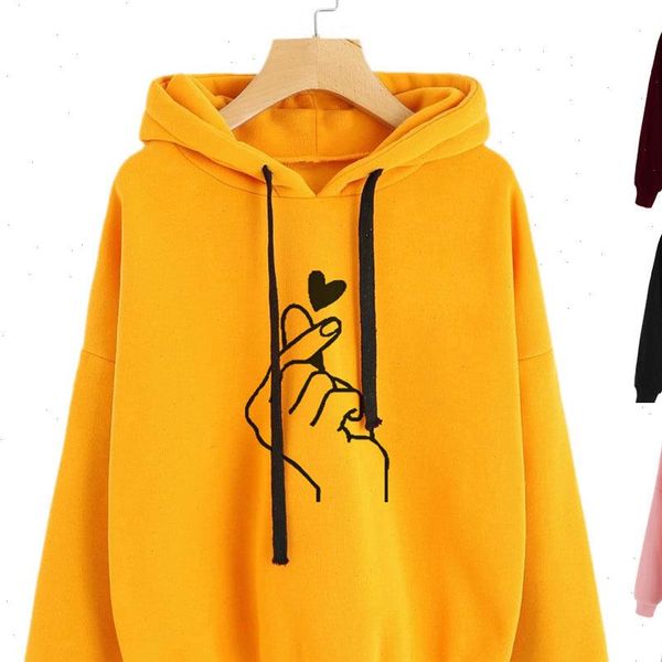 harajuku womens sweatshirt and hoody ladies oversize k pop yellow pink love heart finger hood casual hoodies s 5xl wy17, Black
harajuku womens sweatshirt and hoody ladies oversize k pop yellow pink love heart finger hood casual hoodies s 5xl wy17, Black