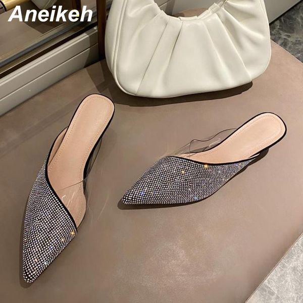 aneikeh summer sapatos das mulheres pointed toe slippers stiletto heels pu polka dot shallow basic outsize black size 35-39 new
aneikeh summer sapatos das mulheres pointed toe slippers stiletto heels pu polka dot shallow basic outsize black size 35-39 new