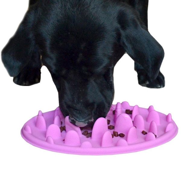 slow pet bowl anti choke dishes for dogs puzzle bowls for dogs dog snack toy bowl pet training feeder pets non-slip feeding
