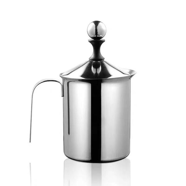 400ml manual milk frother stainless steel coffee milk frother creamer for cofffee jugs egg beater kitchen tool
400ml manual milk frother stainless steel coffee milk frother creamer for cofffee jugs egg beater kitchen tool