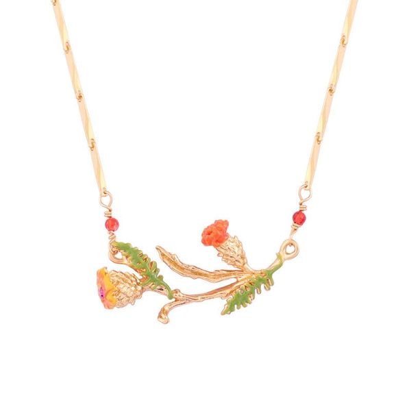 pendant necklaces european and american creative personality fashion simple wild plant mimosa clavicle chain necklace accessories female, Silver
pendant necklaces european and american creative personality fashion simple wild plant mimosa clavicle chain necklace accessories female, Silver