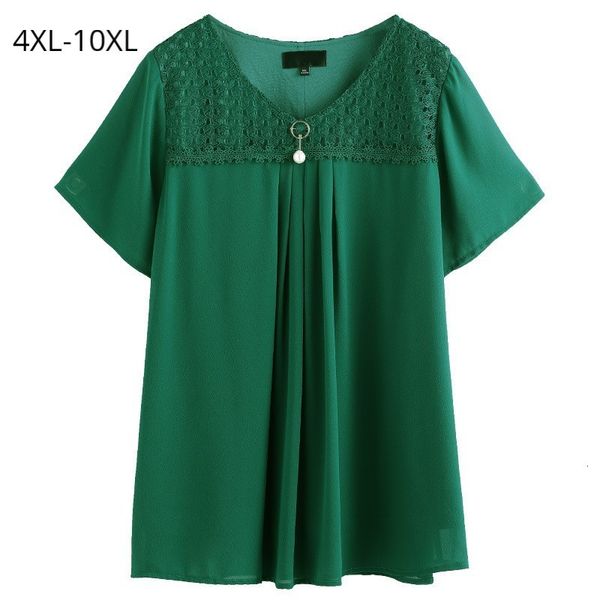 women's polos polo plus size 10xl 9xl 8xl 4xl women summer t shirts female chiffon and lace patchwork short sleeves loose tee fem g5r5, White
women's polos polo plus size 10xl 9xl 8xl 4xl women summer t shirts female chiffon and lace patchwork short sleeves loose tee fem g5r5, White