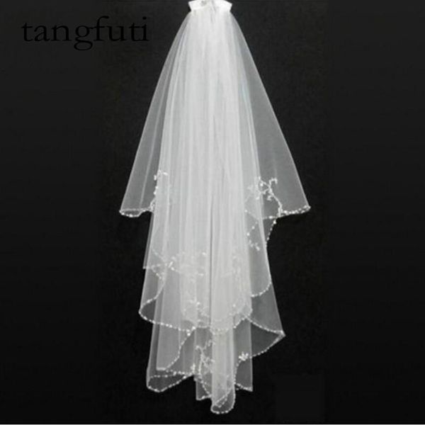 bridal veils veil with beaded pearls soft tulle bride wedding white ivory 2021 accessories hzl025, Black 
bridal veils veil with beaded pearls soft tulle bride wedding white ivory 2021 accessories hzl025, Black