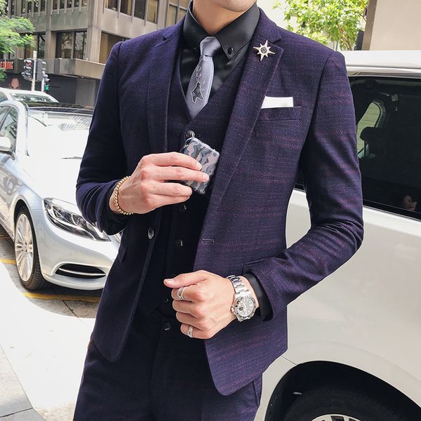 spring large size irregular striped for men fashion single breasted slim groom formal wear suit pieces set uxxj, White;black
spring large size irregular striped for men fashion single breasted slim groom formal wear suit pieces set uxxj, White;black