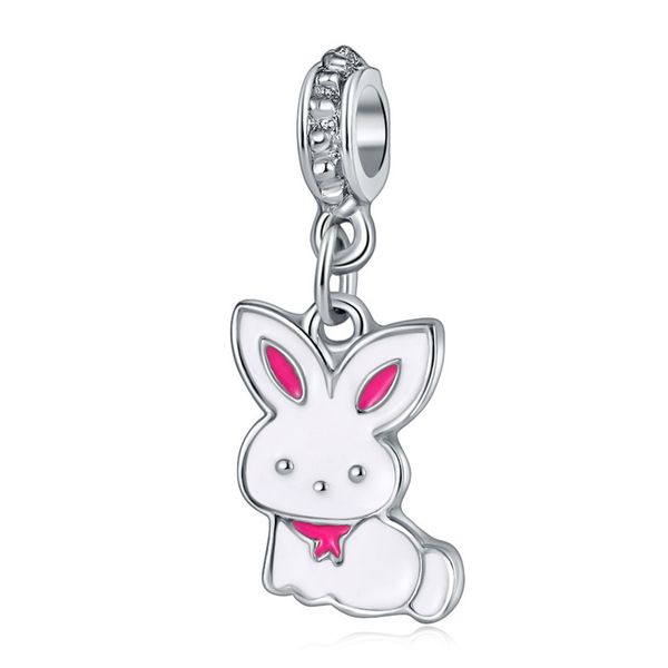 1pcs cute rabbit pendant diy beads adapting to original pandora charm bracelet ladies jewelry making gifts black friday evrw, Silver
1pcs cute rabbit pendant diy beads adapting to original pandora charm bracelet ladies jewelry making gifts black friday evrw, Silver