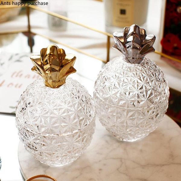 storage bottles & jars 8.5cm* 14cm crystal embossed glass bottle wishing empty sample creative golden pineapple shape tank
storage bottles & jars 8.5cm* 14cm crystal embossed glass bottle wishing empty sample creative golden pineapple shape tank