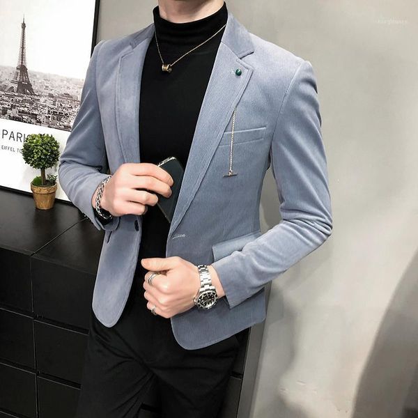 men's suits & blazers 2021male trendy business men spring autumn solid color single button formal suit work daily casual brand clothing, White;black
men's suits & blazers 2021male trendy business men spring autumn solid color single button formal suit work daily casual brand clothing, White;black