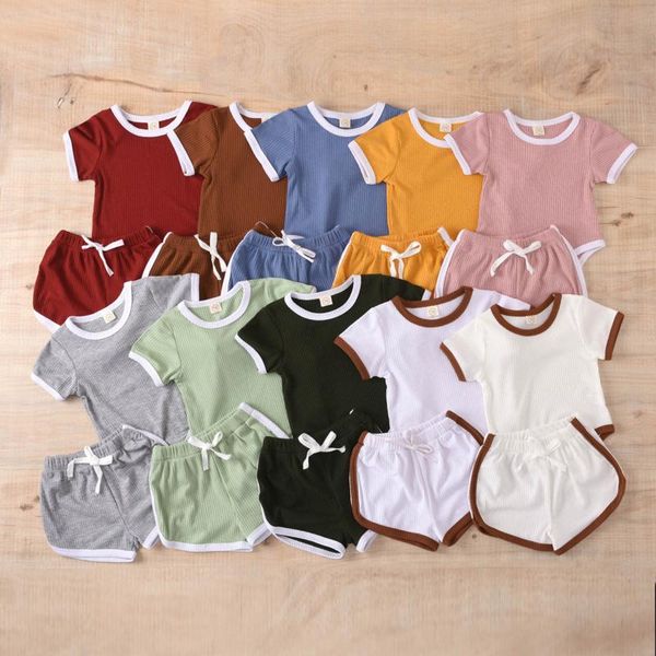 clothing sets born toddler baby girls boys clothes set summer solid color home romper short sleeve shorts 2pcs outfit suits infant, White
clothing sets born toddler baby girls boys clothes set summer solid color home romper short sleeve shorts 2pcs outfit suits infant, White