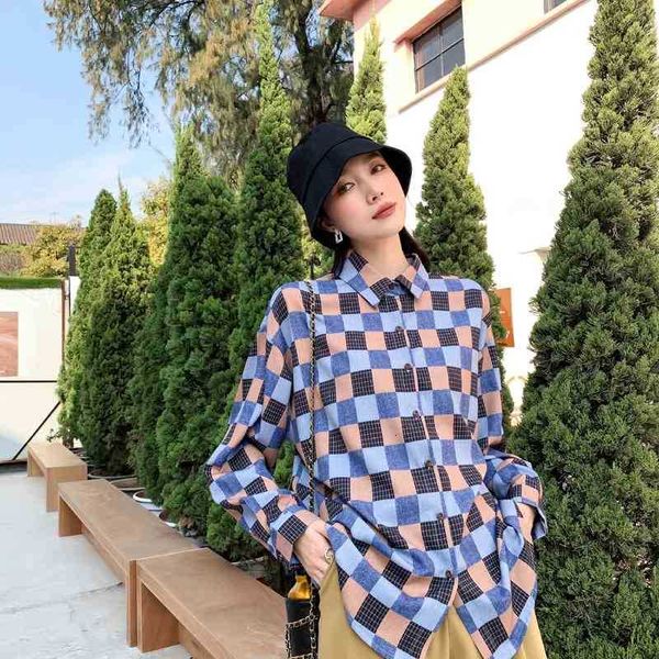 women's two piece pants checkered long sleeve shirt women purple plaid oversized button up loose and blouses fashion spri qxpq, White
women's two piece pants checkered long sleeve shirt women purple plaid oversized button up loose and blouses fashion spri qxpq, White