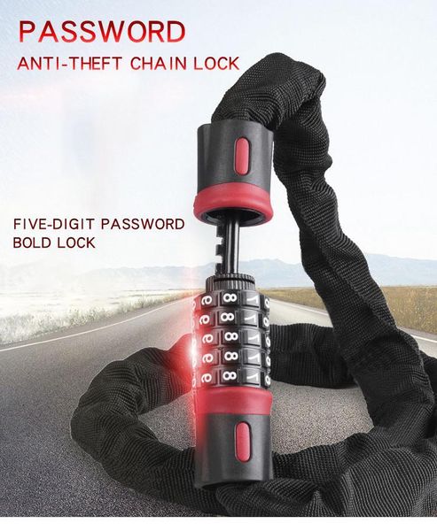 bike locks bicycle anti-theft chain lock carbon steel security key for electric motorcycle bicycles safety password code
bike locks bicycle anti-theft chain lock carbon steel security key for electric motorcycle bicycles safety password code