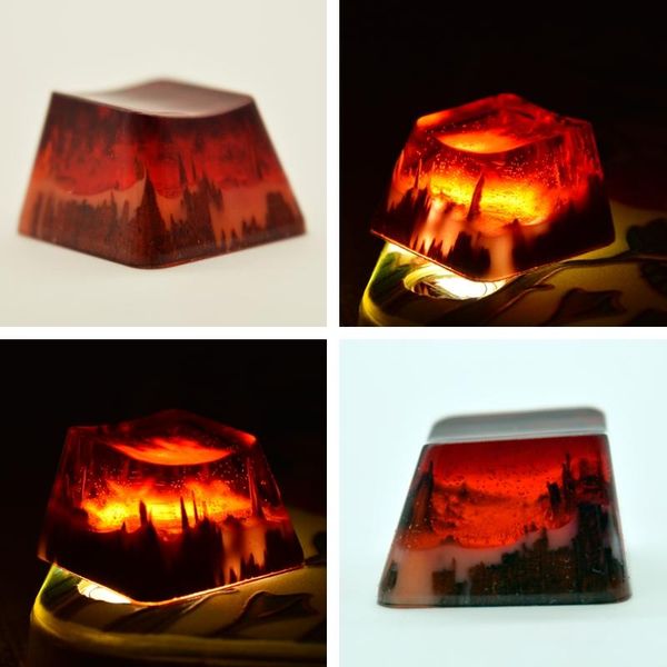 keyboards handmade backlight resin keycaps for cherry mx switch mechanical keyboard oem luminous snow mountain jungle wood key caps
keyboards handmade backlight resin keycaps for cherry mx switch mechanical keyboard oem luminous snow mountain jungle wood key caps