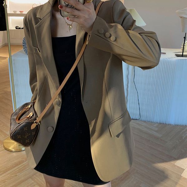 luxury women's ets black small coat female korean loose student short fall versatile wtern style suit fashion ins1, Black;brown
luxury women's ets black small coat female korean loose student short fall versatile wtern style suit fashion ins1, Black;brown