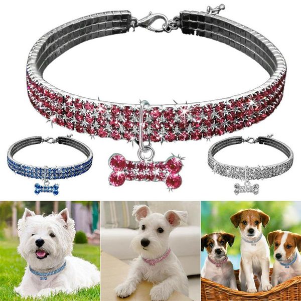 dog collars & leashes pet collar shiny rhinestone design with bone pendant decor cute cats dogs puppy drop perro
dog collars & leashes pet collar shiny rhinestone design with bone pendant decor cute cats dogs puppy drop perro
