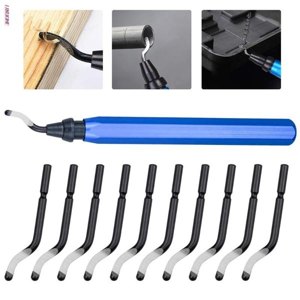 professional hand tool sets handle burr metal deburring remover cutting with 10pcs rotary deburr blades removing for wooden plastic
professional hand tool sets handle burr metal deburring remover cutting with 10pcs rotary deburr blades removing for wooden plastic