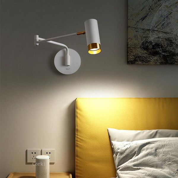 wall lamp modern led lights nordic bedroom bedside rocker rotatable sconce home indoor lighting fixtures
wall lamp modern led lights nordic bedroom bedside rocker rotatable sconce home indoor lighting fixtures