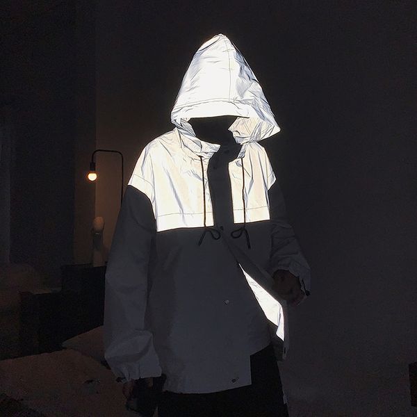 men streetwear reflective jackets windbreaker hooded mens harajuku patchwork hip hop jackets vintage cargo bomber jackets onrb, Black;brown
men streetwear reflective jackets windbreaker hooded mens harajuku patchwork hip hop jackets vintage cargo bomber jackets onrb, Black;brown