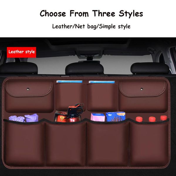 car organizer pu leather rear seat back storage bag trunk auto stowing tidying interior accessories universal
car organizer pu leather rear seat back storage bag trunk auto stowing tidying interior accessories universal
