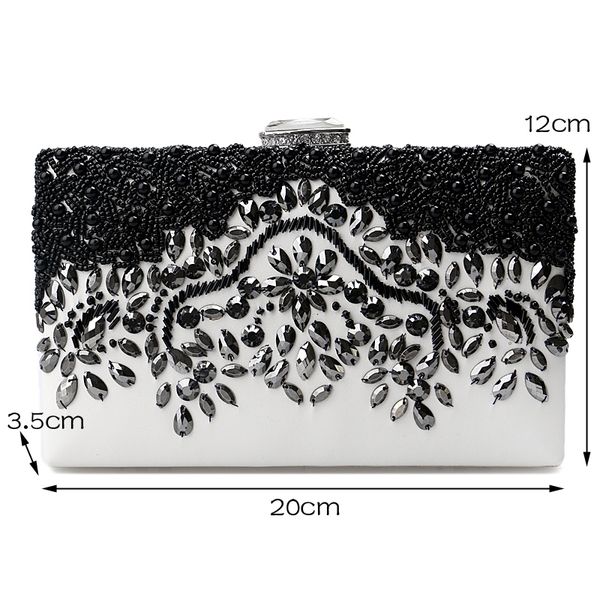 pu vintage women embroidery beaded evening bags beaded diamonds clutch candy crystal wedding handbags for party female box case
pu vintage women embroidery beaded evening bags beaded diamonds clutch candy crystal wedding handbags for party female box case