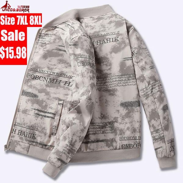 spring autumn windbreaker bomber jacket men casual printed streetwear 6xl 7xl 8xl baseball jacket coats men's clothing, Black;brown
spring autumn windbreaker bomber jacket men casual printed streetwear 6xl 7xl 8xl baseball jacket coats men's clothing, Black;brown