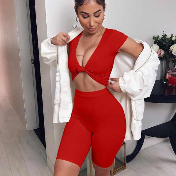 v neck crop biker shorts 2 piece set for women clothing sets summer sweat suits sports matching sets d53-bd30, White
v neck crop biker shorts 2 piece set for women clothing sets summer sweat suits sports matching sets d53-bd30, White