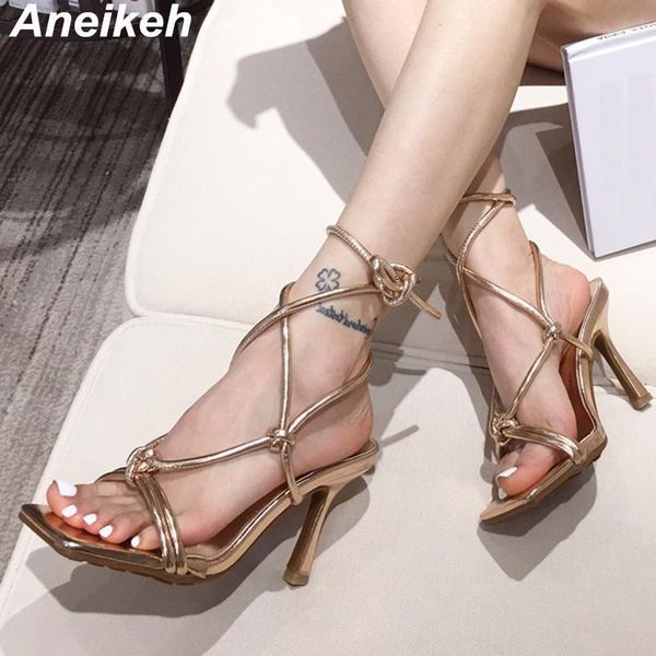 sandals aneikeh 2021 summer women shoes narrow band pu head peep toe fashion cross-tied rome zapatos de mujer high heels femmes sandales1, Black
sandals aneikeh 2021 summer women shoes narrow band pu head peep toe fashion cross-tied rome zapatos de mujer high heels femmes sandales1, Black