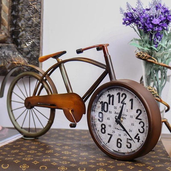 wall clocks 1 pcs european retro creative mechanical seat clock iron nostalgic antique living room bicycle ornaments lu709525
wall clocks 1 pcs european retro creative mechanical seat clock iron nostalgic antique living room bicycle ornaments lu709525