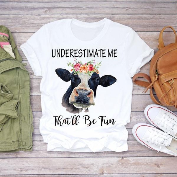women 2021 summer short sleeve heifer cattle flower print lady t-shirts t shirt ladies womens graphic female tee t-shirt, White
women 2021 summer short sleeve heifer cattle flower print lady t-shirts t shirt ladies womens graphic female tee t-shirt, White
