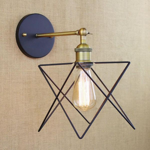wall lamp industrial retro antique gold metal wire star for workroom bedside bedroom corridor light luminaire home lighting
wall lamp industrial retro antique gold metal wire star for workroom bedside bedroom corridor light luminaire home lighting
