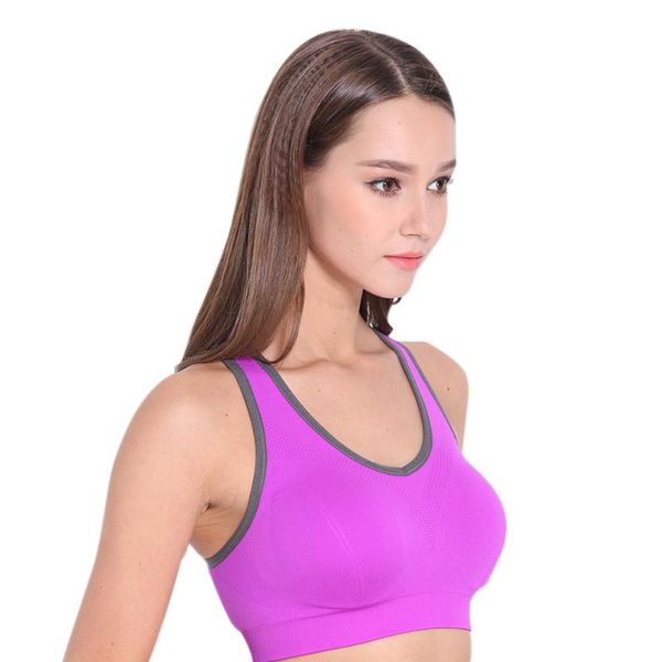 gym clothing women sport bra wireless push up shockproof breathable quick-dry sports vest for jogging mc889, White;black
gym clothing women sport bra wireless push up shockproof breathable quick-dry sports vest for jogging mc889, White;black