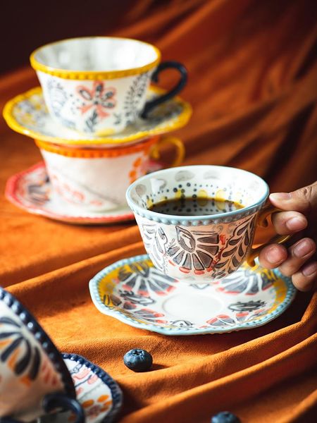 cups & saucers hand drawn ceramic coffee cup saucer set retro royal breakfast milk tea mug afternoon water dessert plate
cups & saucers hand drawn ceramic coffee cup saucer set retro royal breakfast milk tea mug afternoon water dessert plate