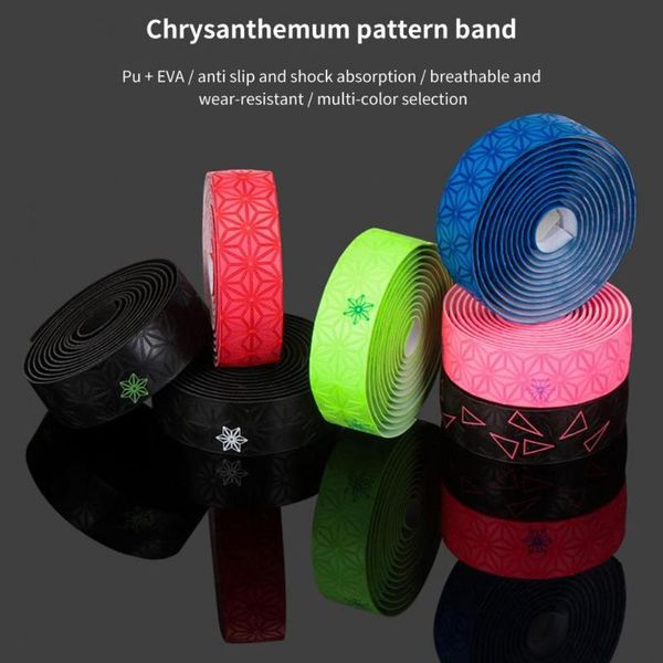 bike handlebars &components absorption skin-friendly chrysanthemum pattern mountain bicycle handlebar tape for cycling
bike handlebars &components absorption skin-friendly chrysanthemum pattern mountain bicycle handlebar tape for cycling