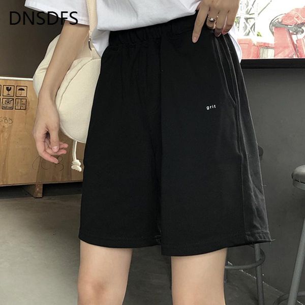 women's pants & capris casual short women knee length trousers loose-fit wide leg sports black elastic high waist pure cotton, Black;white
women's pants & capris casual short women knee length trousers loose-fit wide leg sports black elastic high waist pure cotton, Black;white
