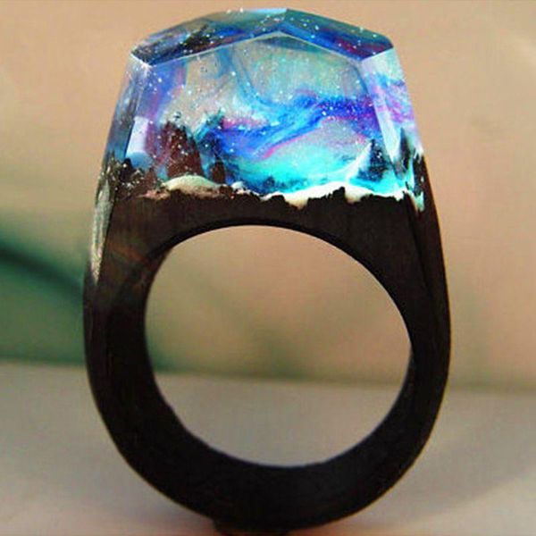 wedding rings amazing handmade creative resin wood ring transparent magic mysterious microcosmic forest landscape jewelry drop, Slivery;golden
wedding rings amazing handmade creative resin wood ring transparent magic mysterious microcosmic forest landscape jewelry drop, Slivery;golden