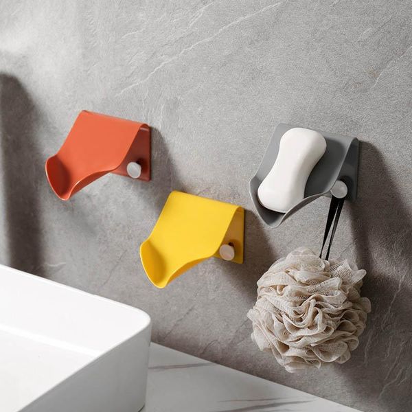 seamless wall-mounted soap holder drainage storage finishing racks strong seamless stickers hole-soap box bathroom products
seamless wall-mounted soap holder drainage storage finishing racks strong seamless stickers hole-soap box bathroom products