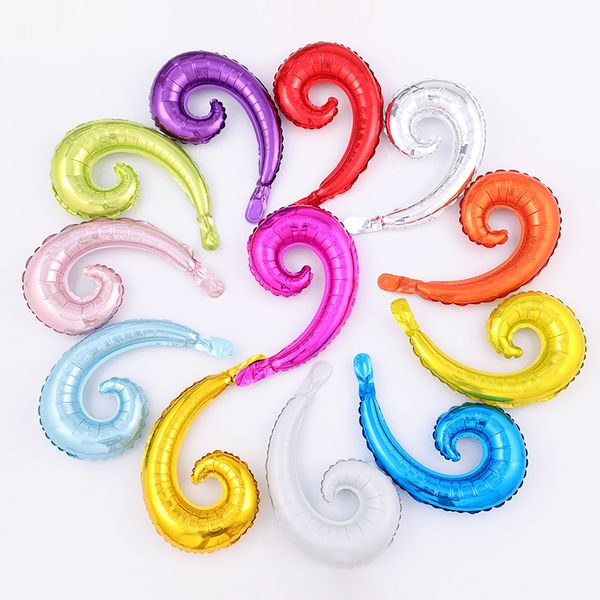 50pcs rainbow candy colors magic spiral wave curve foil balloons twisting shape globos wedding birthday party decorations
50pcs rainbow candy colors magic spiral wave curve foil balloons twisting shape globos wedding birthday party decorations