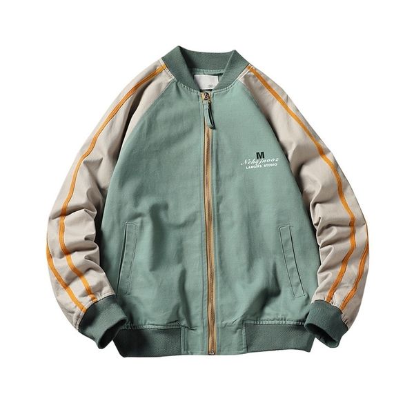 men's autumn casual baseball jacket coat outwear breathable zipper patchwork outdoor streetwear hip hop male clothing ,ga421 t200502, Black;brown
men's autumn casual baseball jacket coat outwear breathable zipper patchwork outdoor streetwear hip hop male clothing ,ga421 t200502, Black;brown