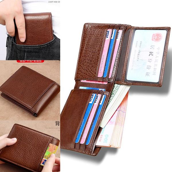 men wallet pocket retro wallet 2021 new 100% genuine leather men's compact mini card holder, Red;black
men wallet pocket retro wallet 2021 new 100% genuine leather men's compact mini card holder, Red;black